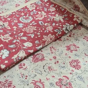 King Size Duvet Cover and Shams (reversible)